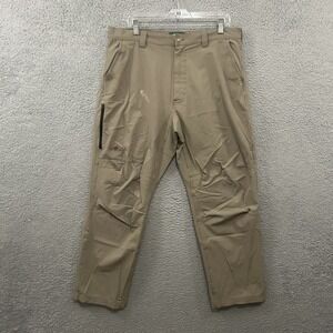 Arborwear Pants Mens 36x30 Beige Cargo Nylon Stretch Tree Climbing Work Wear *